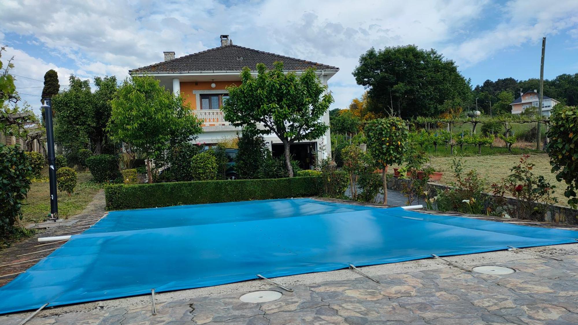Villa con piscina en Pantòn Ribeira Sacra Galicia Ideal para familias Pantón Exterior foto